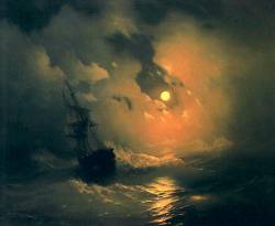 Буря на море ночью (1849 г.)