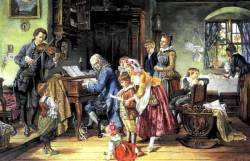 Иоганн Себастьян Бах с семьёй