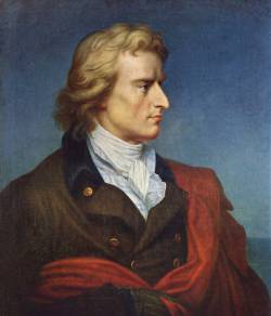 Иоганн Кристоф Фридрих фон Шиллер (1759-1805), немецкий поэт, философ, драматург, профессор истории, военный врач (портрет работы Герхардта фон Кюгельгена, 1808-1809 г.)