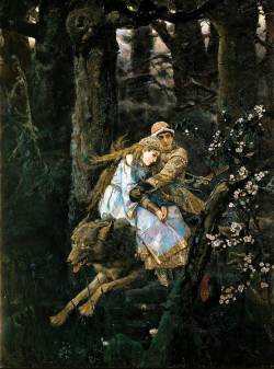 Иван Царевич на сером волке (1889 г.)