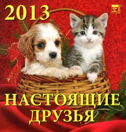 Календарь на 2013 год: Настоящие друзья